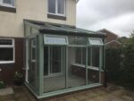 Conservatory With Full Height Glazing & Custom Colour