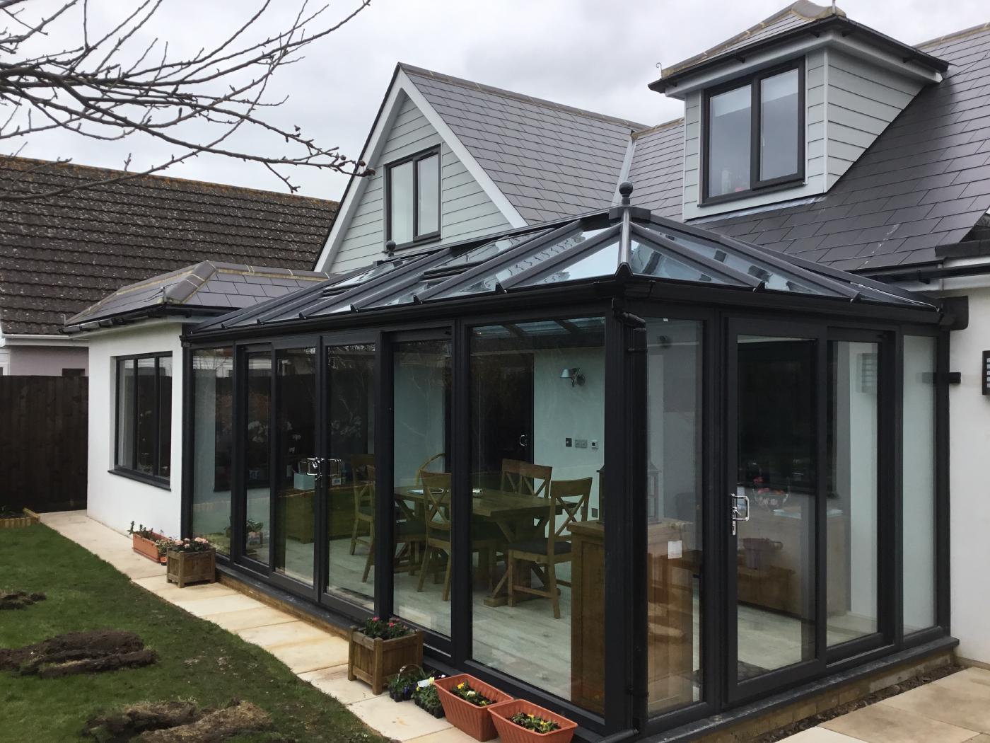 Full Height Glass Conservatory
