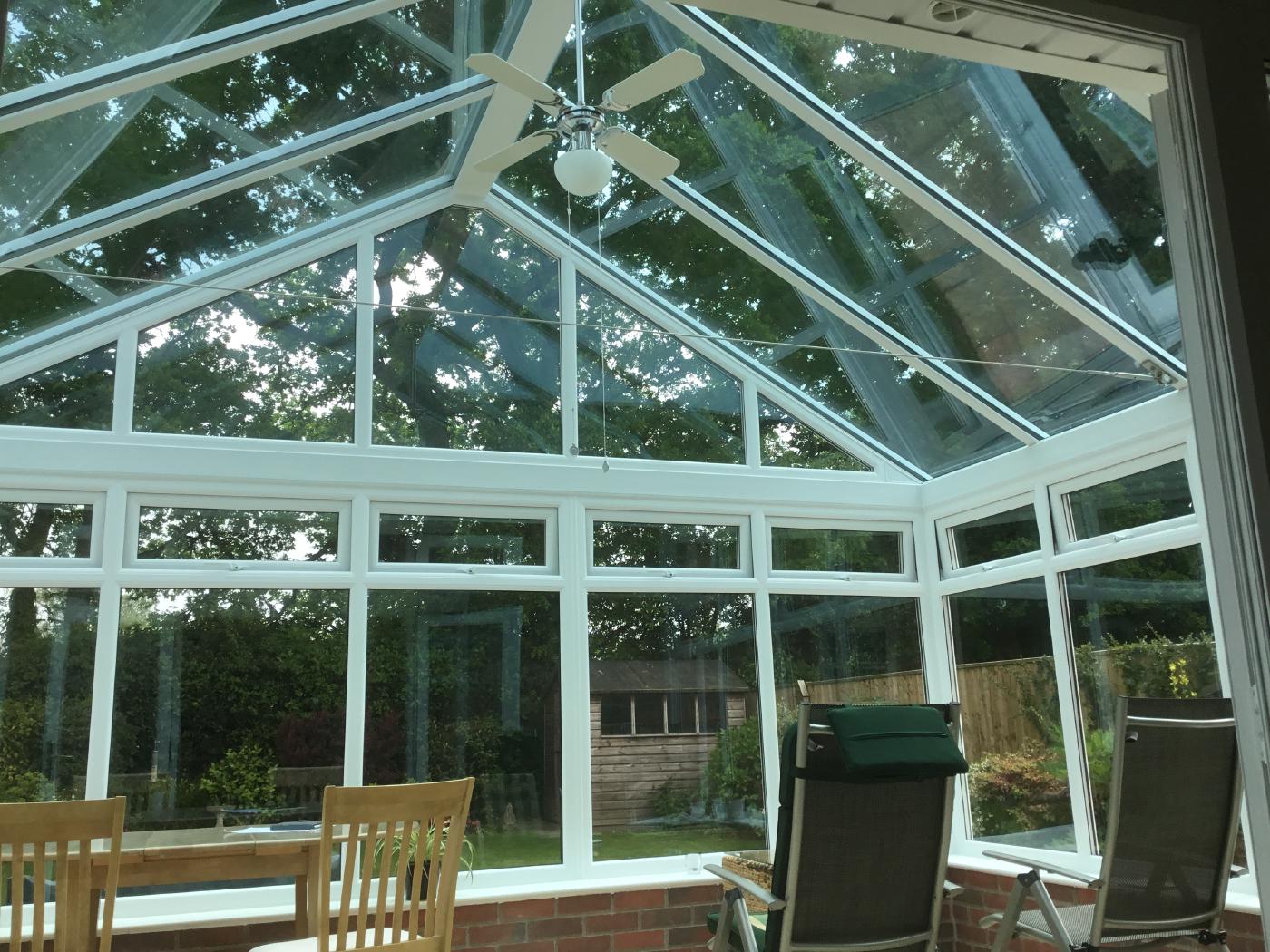 Gable End Conservatory With Dwarf Wall