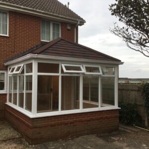 Solid Conservatory Roof Replacement in Bournemouth Dorset