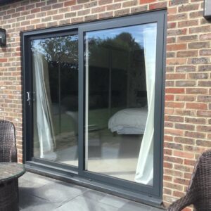 Aluminium patio doors