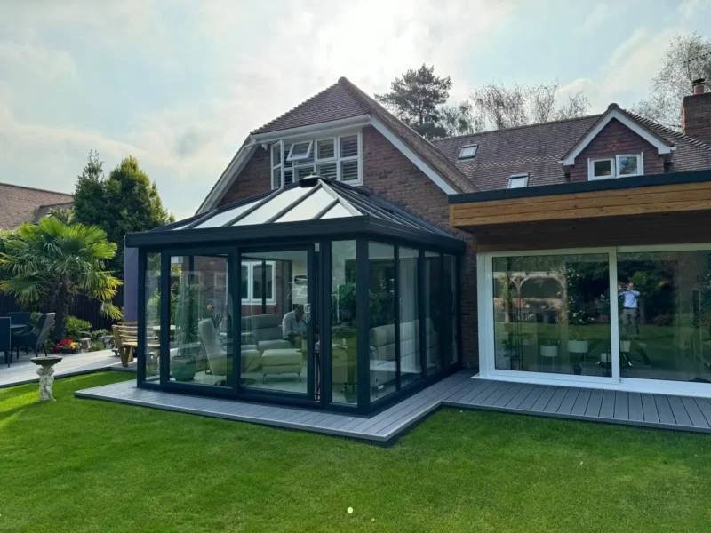 LIVin Room Hybrid Orangery Installation