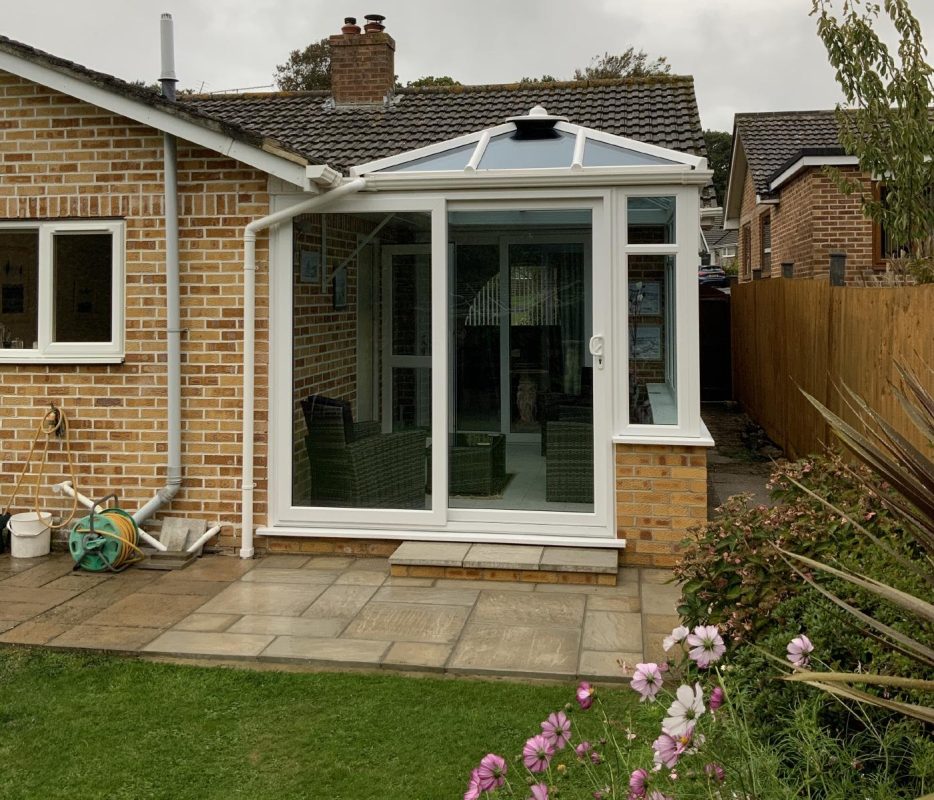 Double hipped conservatory