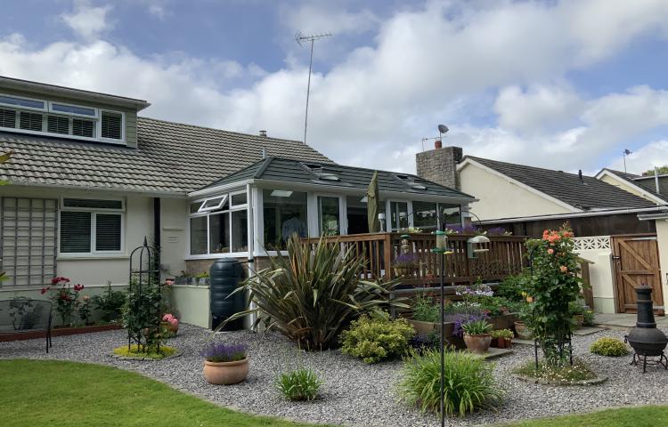 Old Conservatory Replaced With New Windows, Doors and Solid Roofing System