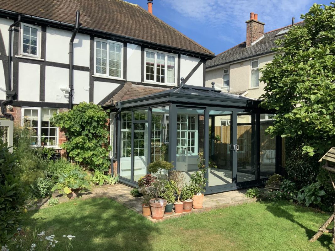 Aluminium framed orangery Dorset