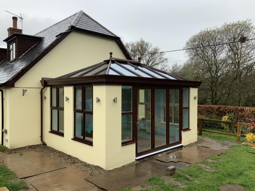 Rosewood LIVin Room Orangery With Bi-Fold Doors