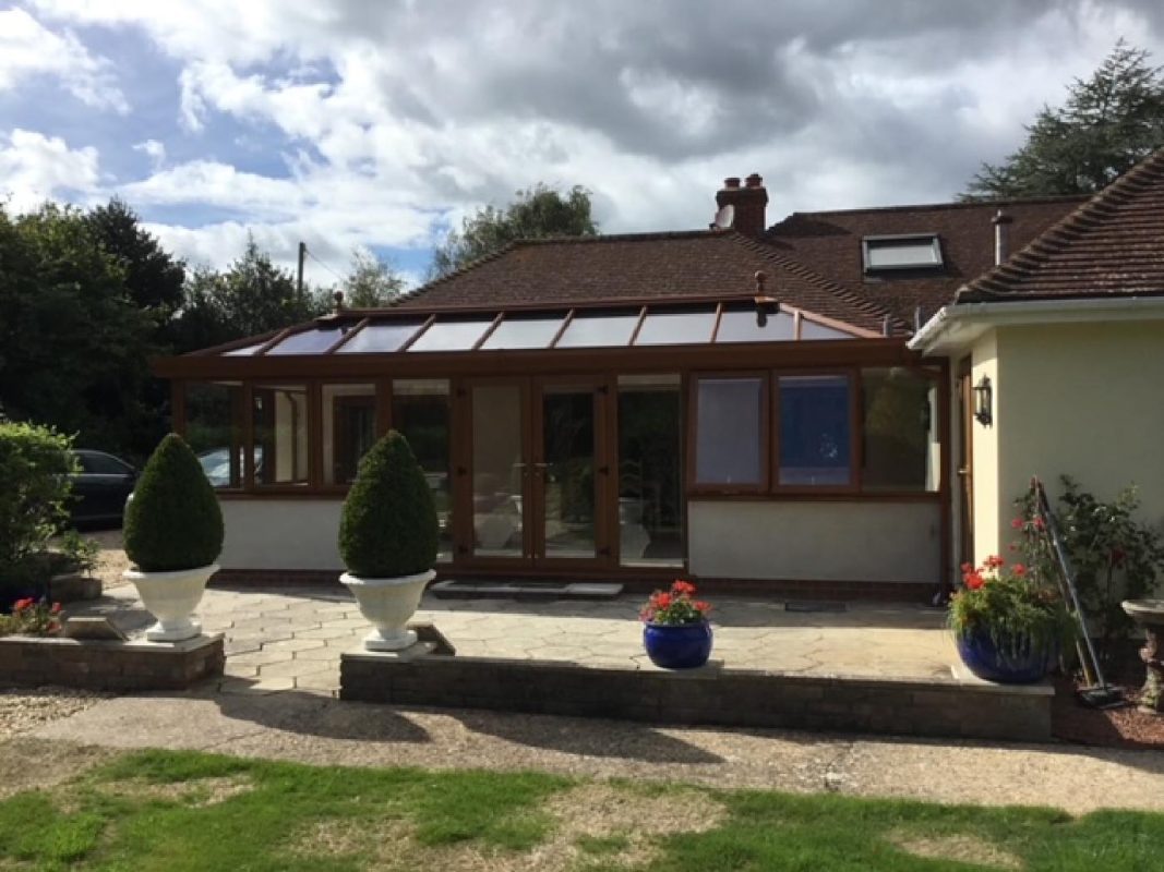 LIVin Room Orangery in Golden Oak