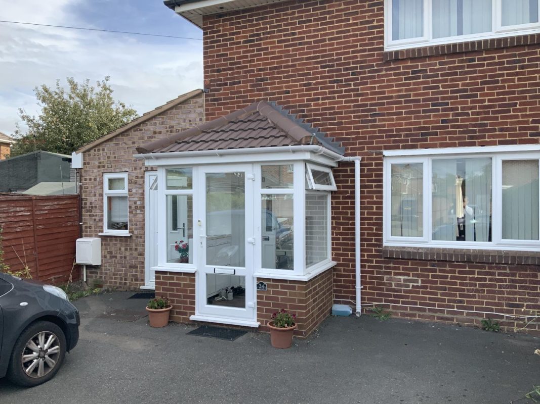 Porch Tiled Extension