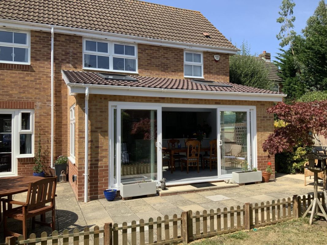 Lean-to Traditional Extension With Velux Windows