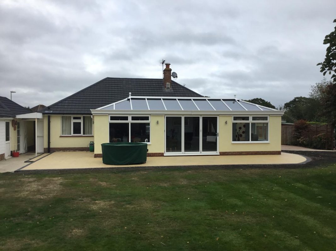 Extensive Orangery With Solar Controlled Glazing