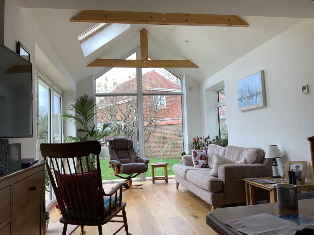 Gable End Traditional Vaulted Cut-Roof Extension