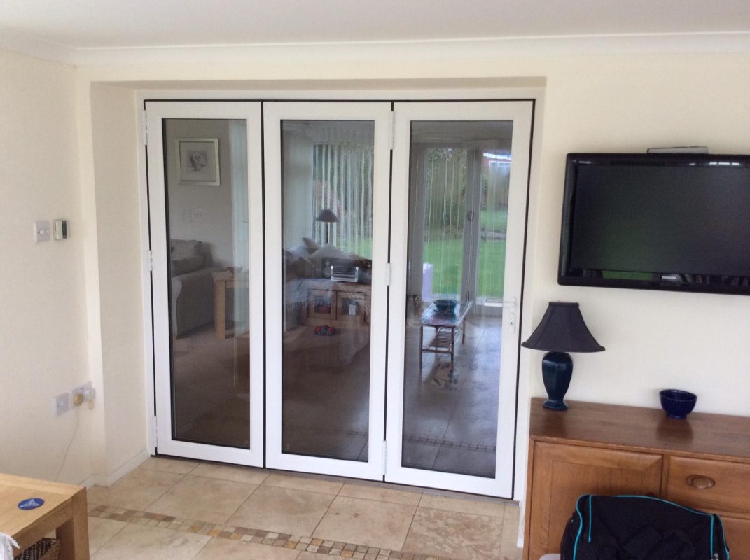 Internal PVC 3 Pane Bi-Folding Door