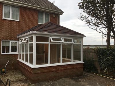 Solid Conservatory Roof Replacement in Bournemouth Dorset