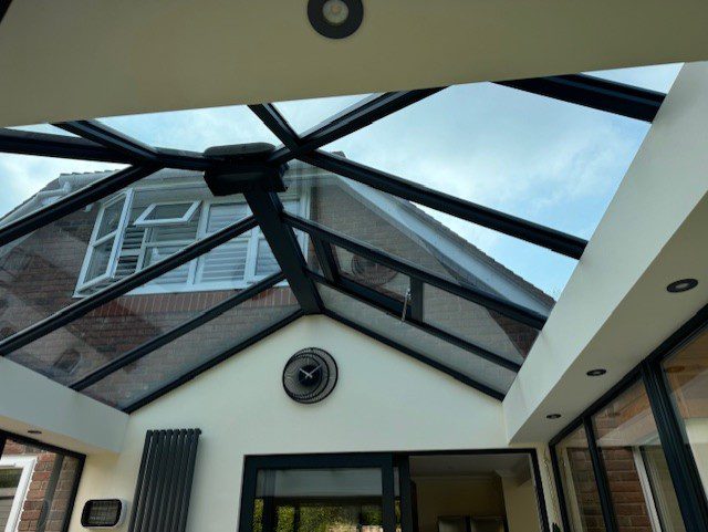 Black Framed Orangery Roof